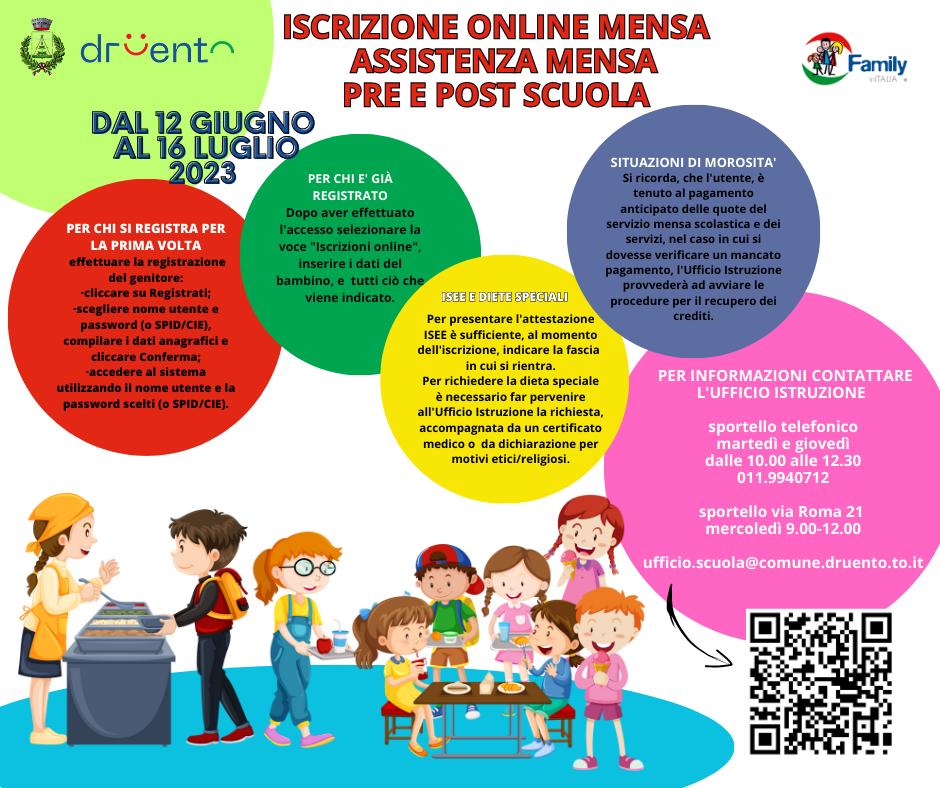 Notizia Iscrizioni On Line Refezione E Servizi Scolastici